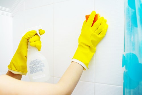Step-by-step stain treatment for fabrics and carpets