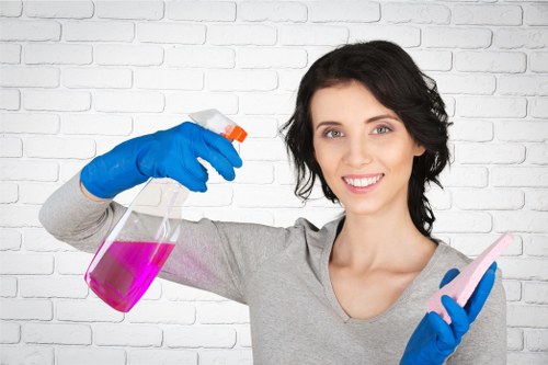 Upholstery cleaning equipment used for fabric care in West Kensington