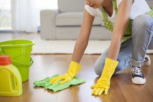 Sustainable carpet cleaning operations in West Kensington with waste separation and recycling